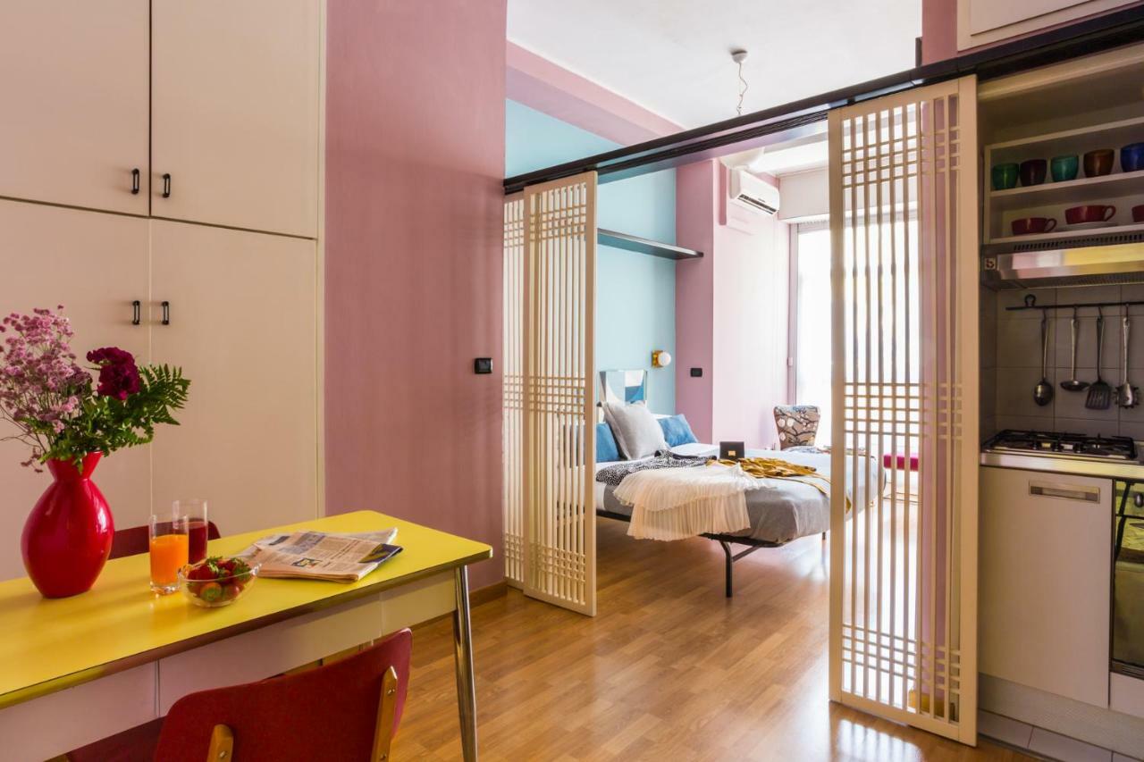 Lovely Studio With Terrace In The Heart Of 밀라노 외부 사진